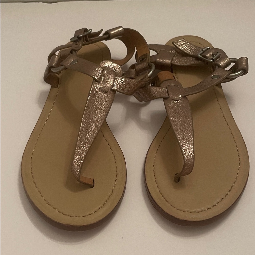 Frye Metallic Bronze Women's Sandals